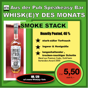 DIE NUMMER 34 AUF UNSERER WHISK)E)Y-KARTE