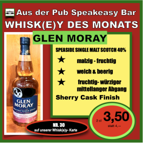 DIE NUMMER 34 AUF UNSERER WHISK)E)Y-KARTE